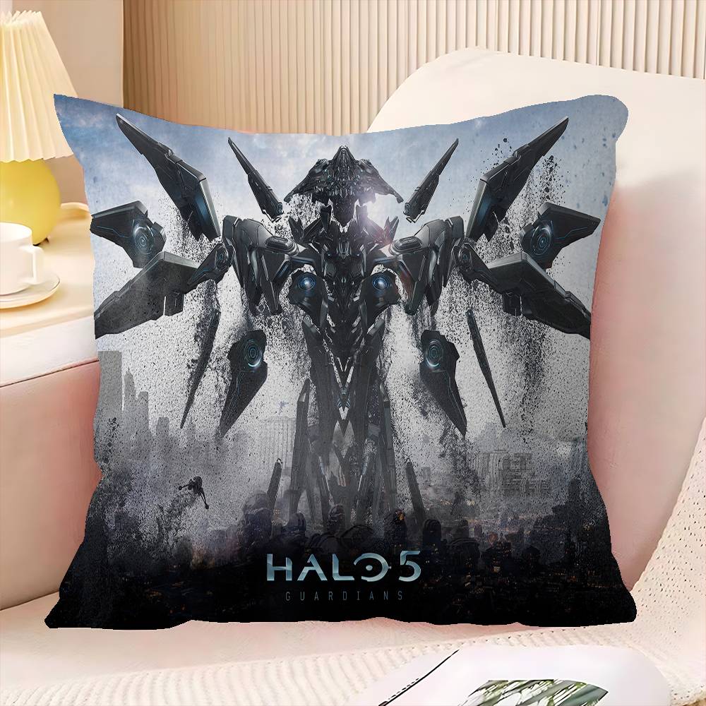 Game H-Halos Pillow Gift Home Office Decoration Pillow Bedroom Sofa Car Cushion CoverPillow Case