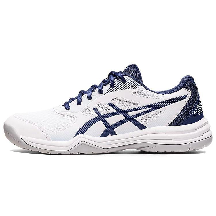 

Женские кроссовки ASICS Upcourt 5 White Deep Ocean 1072A088-100