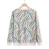 Spring and Autumn New Knitted Shirt Foreign Grandma Wear Middle-aged and Elderly Women's Wear Thin Top