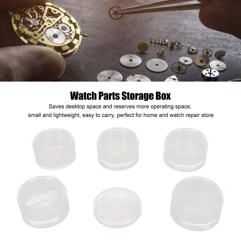 Detachable 5-layer structure Watch Parts Storage Box  Watch stem/crown parts sorting