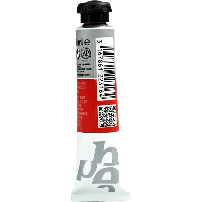 20ml Tube of Gouache Paint T7 Extra Fine RED CAD FC