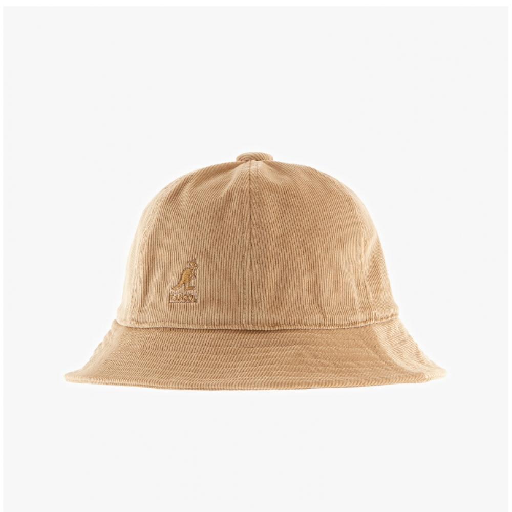 Kangol K5349 Beige Casual Corduroy Bucket Hat