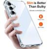 Air-Bag Clear Case For Samsung Galaxy A06 A05 A05S A16 A15 A14 A26 A25 A24 A36 A35 A34 A56 A55 A54 5G Shockproof Silicone Cover