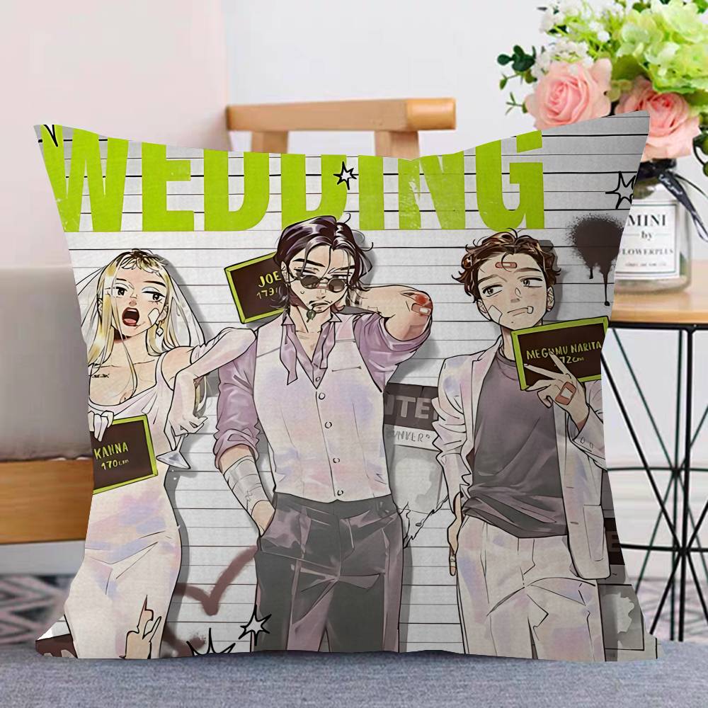 Kininatteru Hito Ga Otoko Janakatta Pillowcase Toon Gift Cushion Cover Bedroom Home Sofa Chair Seat Decor Pillow Case