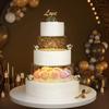 Clear Cake Stand Acrylic Dessert Display Holders Commercial Cake Tier Base  Birthday