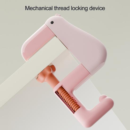 Handbag Hook Hanger for Table Portable Folding Under Desk Headphone Holder Cartoon Duck Purse Backpack Hanger