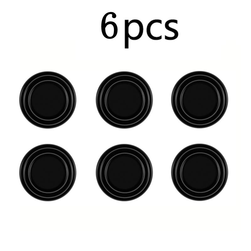 

New 6Pcs/lot Car Thickening Sound Insulation Pad Universal Car Door Shock Absorbing Gasket For VW Shockproof Cushion Stickers