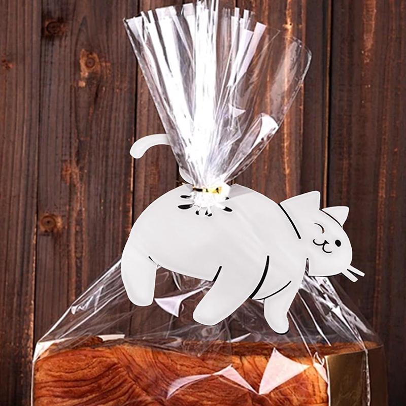 Funny Cat Butt Bread Clip 3D Printed Bag Clip Bag Holder Novelty Kitchen Gadget For Cat Lovers Food Storage Home Decor 1/2/3Pcs