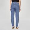 Lee Women's 413 Medium Blue High-Waist Straight-Leg Jeans