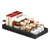 Adjustable Kitchen Cabinet Storage Rack With Slide Out Shelves For Cookware Dishes Spices Metal Construction Tray