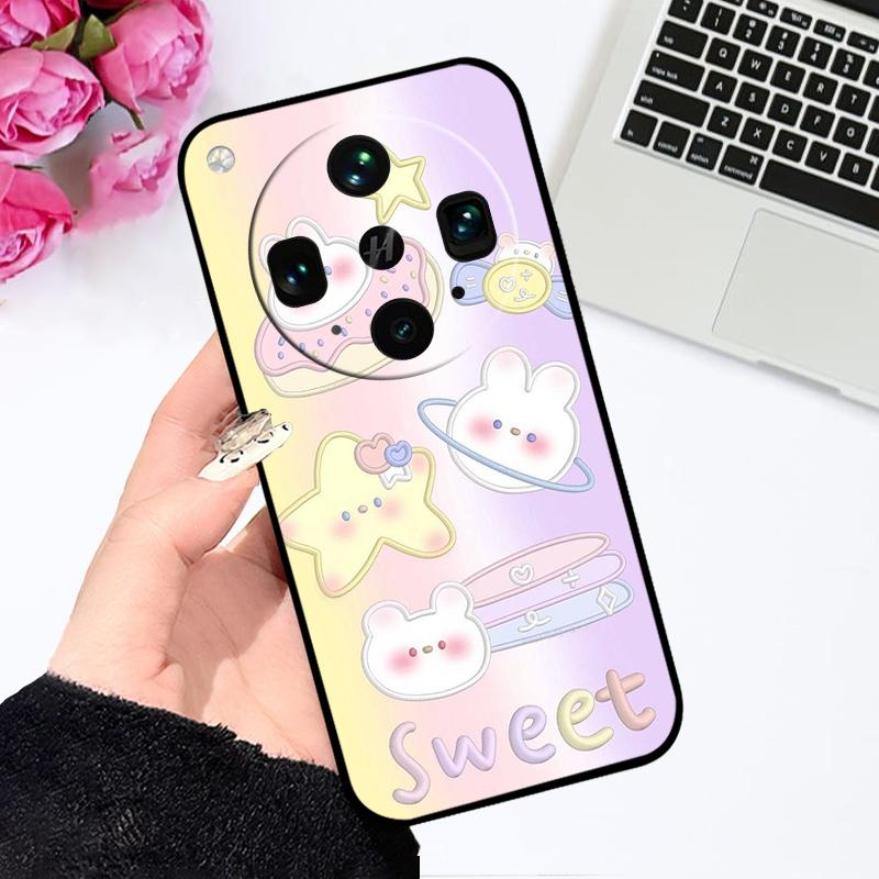 For Oppo Find X8 Ultra Phone Case PKJ110 Silicone TPU Soft Back Cover For Oppo Find X8s / X 8 Pro Luxury Protective Funda Cases