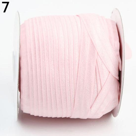 5Yard Elastic Band Solid Color DIY Stretch Sewing Applique Craft Accessory Band