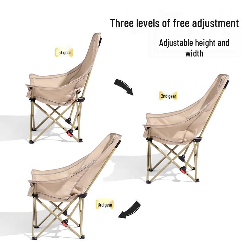 CAMEL Outdoor Folding High-Back Moon Chair