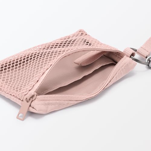 MUJI Polyester Card Case - Pink Approx. 8 x 12 cm 84769535
