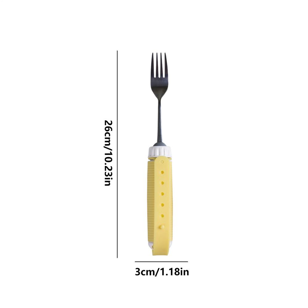 Adjustable Cutlery Elderly Anti-shake Spoon Fork Provide Secure Grip For Weak Hands Enhance Dining Experience Kitchen Supplies