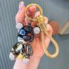 Bear Exquisite Rhinestone Keychain Chic Acrylic Key Holder For Fashionable Women