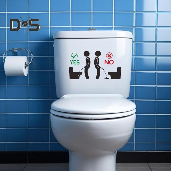 Toiletten-Ziel-Zielaufkleber, selbstklebend, Töpfchentraining, Pinkel-Zielaufkleber, Toilettendeckel-Aufkleber, wasserdichter Wandaufkleber für Urinal, Toilette, Badezimmer