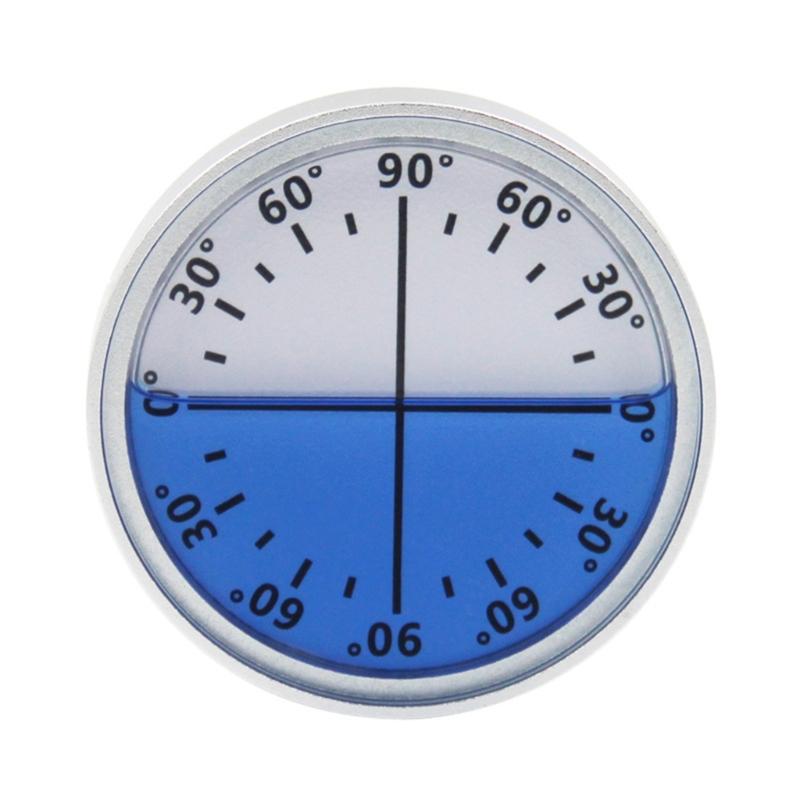 Leveling Tool Magnetic Horizontal Round Bubble Leveling Measurement Ruler Gradienter Equipment