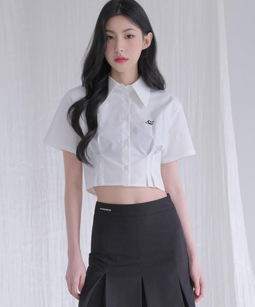 AVANDRESS Ailey Crop Shortsleeve Shirt - 4Col