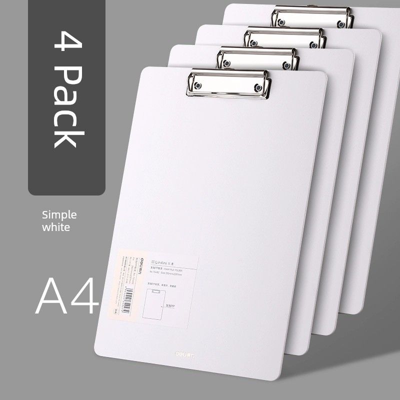 Holder Menu Student Writing Hard Board Test Paper Book Clip Vertical Record Pad Student Book Paper Office Supplies Hard Shell Drawing Board Study Work