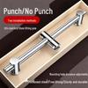 OLEWA Adjustable No-Punch Shower Riser Rail Holder