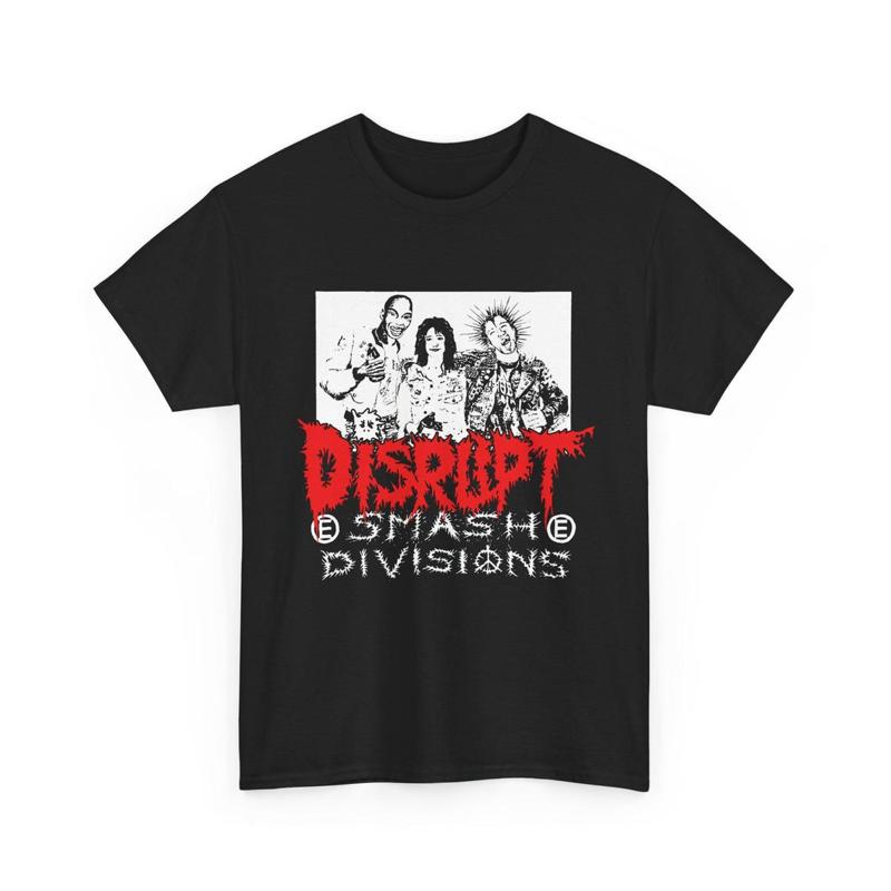 Disrupt Tee Shirt crust punk hardcore UNISEX SHIRT S разноцветный