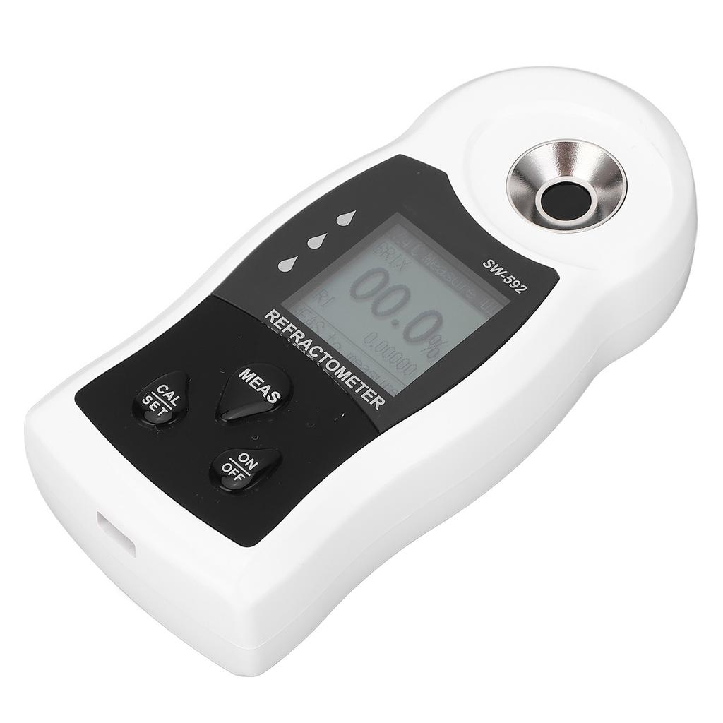 Digital Sugar Refractometer 0‑32percent  Sugar Content Measurement Tool Auto Temperature Compensation Fruit Sweetness
