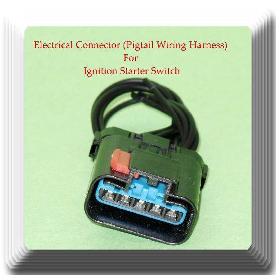 5 Wire Electrical Connector of Ignition Starter Switch Fits:Chrysler Dodge Jeep