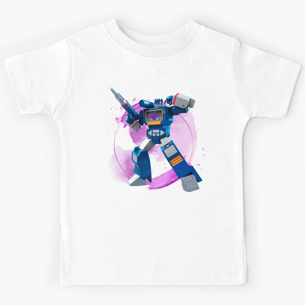 Soundwave G1 Retro Cartoon Vintage Design Kids T-Shirt 150