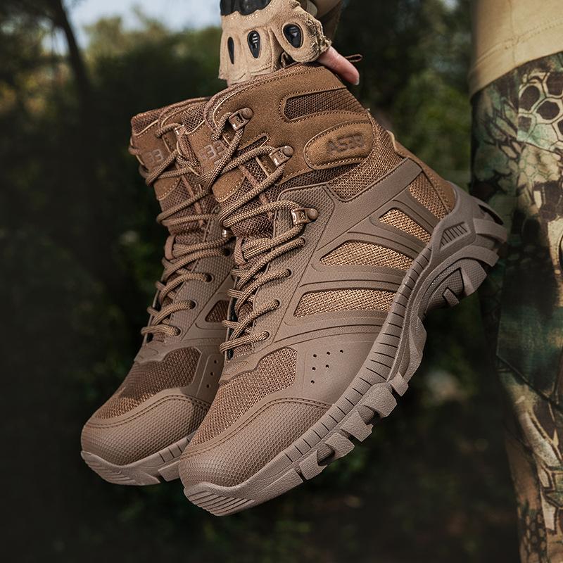 Magnum Breathable Tactical Boots Special Forces Outdoor Hiking Wear-resistant Training Combat Boots High-top Military Boots