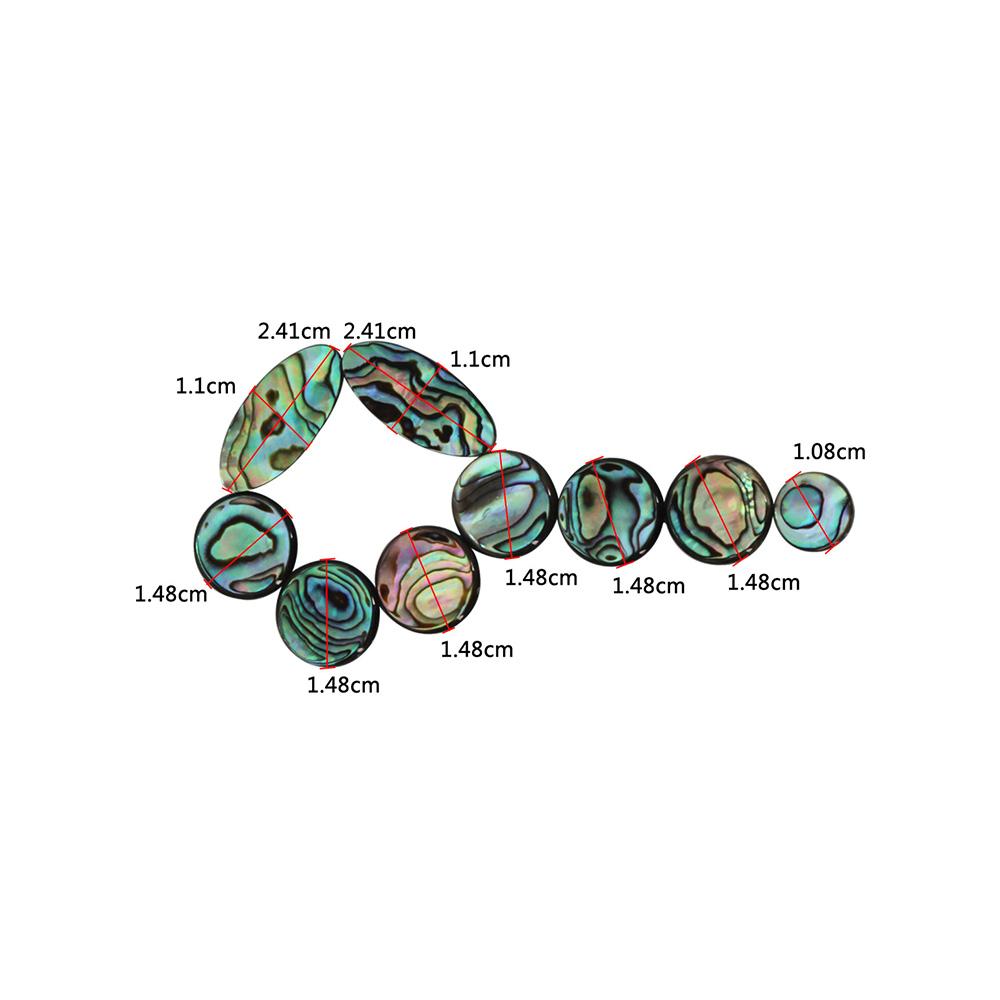 9pcs White Mother of Pearl   Key Button Inlays for  Celsius AltoCelsius Soprano Sax Saxophone
