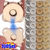 1/100Set Magnetic Snap Button Metal Invisible Sew on Button Lock Clasps Fasteners for Purse Bags Clothes Craft DIY Accessories