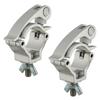 Ideastore Schaufelhalter Klemme für und Mini-LKW Silber Traktor, Jimny, (2er-Pack) -