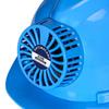 Construction Hard Hat with Fan Thickening Safety Helmet Multifunction Red