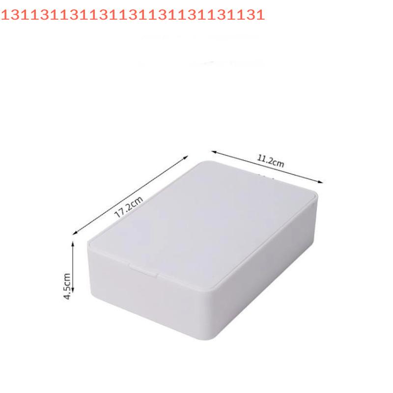 Kreativní make-up zrcátko skládací přenosné odnímatelné zrcadlo multifunkční stolní kosmetický box cestovní dělený úložný box na šperky