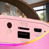 Zestaw Do Karaoke 2X Mikrofon Bezprzewodowy Przenośny Bluetooth Głośnik Rgb