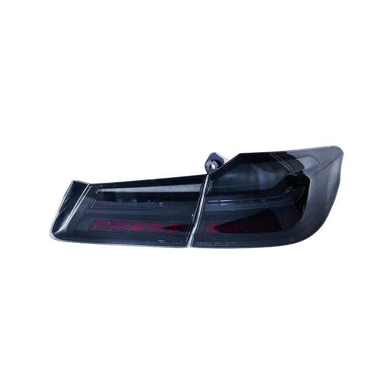 18-20 BMW 5 Series G30/G38 LED Tail Lights: Modified Dragon Scale Design with Flowing Turn Signals.
