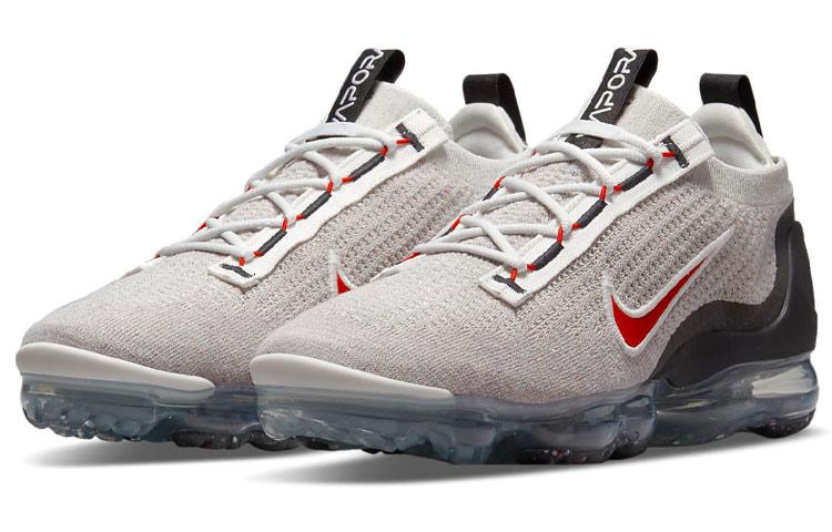 Nike Air VaporMax 2021 Fk Light Bone University Red DH4085-003