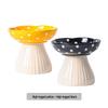Ceramic Elevated Cat & Dog Bowl - Anti-Tip Design for Cervical Spine Protection - Food & Water Bowl