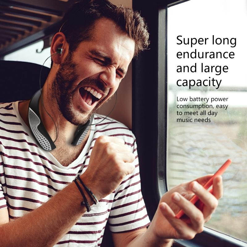 Neck‑Mounted Earbuds Bluetooth-compatible 5.0 Headphones HX288 Wireless Headset Comfort for Sports Travel Walking