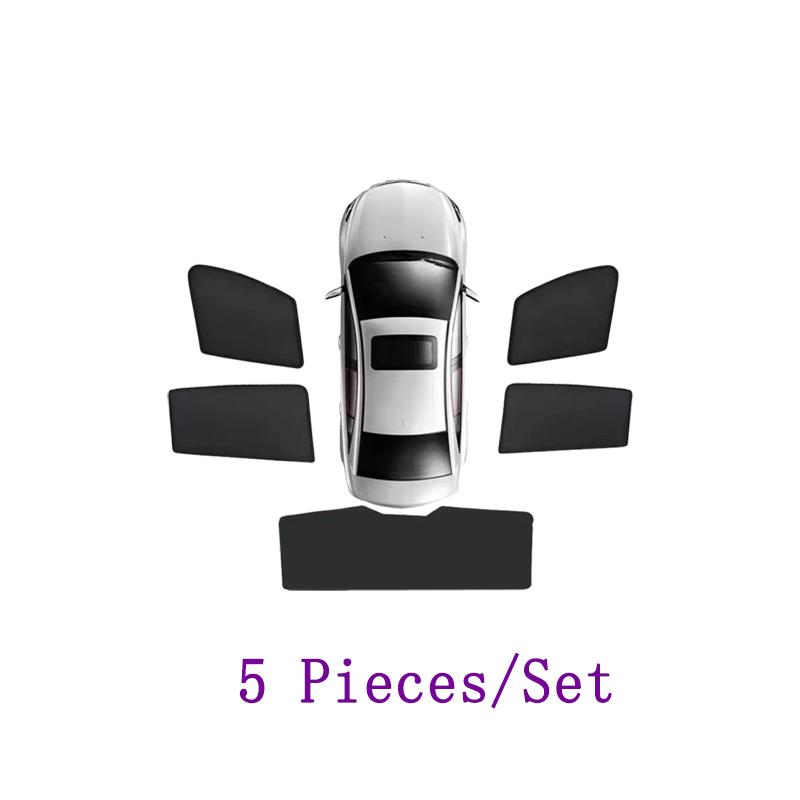 Magnetické stínítko Síťované stínítka Pro Tesla Model Y     2024 Sluneční clona Clony Ochrana Anti-UV Auto Příslušenství