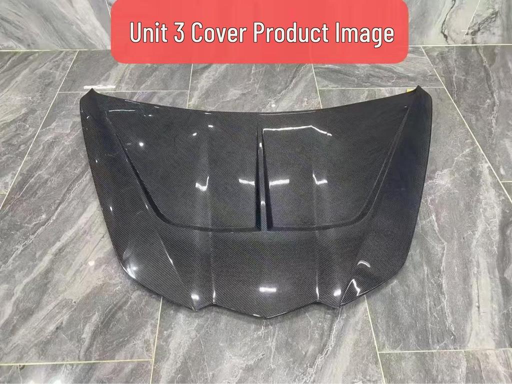 Chevrolet Corvette C8 ST Style Carbon Fiber Front Hood Body Kit