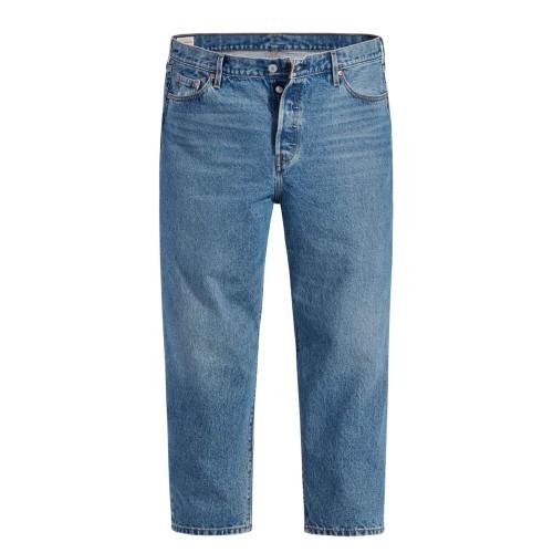 Levis Womens/Ladies 501 Plus Original Cropped Jeans