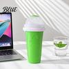 Food Grade Silicone Slush Cup Maker Cup  Portable Squeeze Ice Smoothie Refreshing Slushie with Lid  for Juice Milk Soda Family Summer