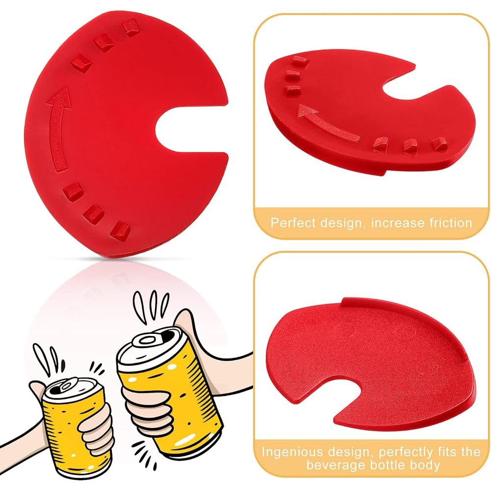 Soda Can Cover,Plastic Soda Can Cover,Can Top Cover Protector Anti-overflow Protection Cover,Suitable for Soda, Beer,Cola Drinks