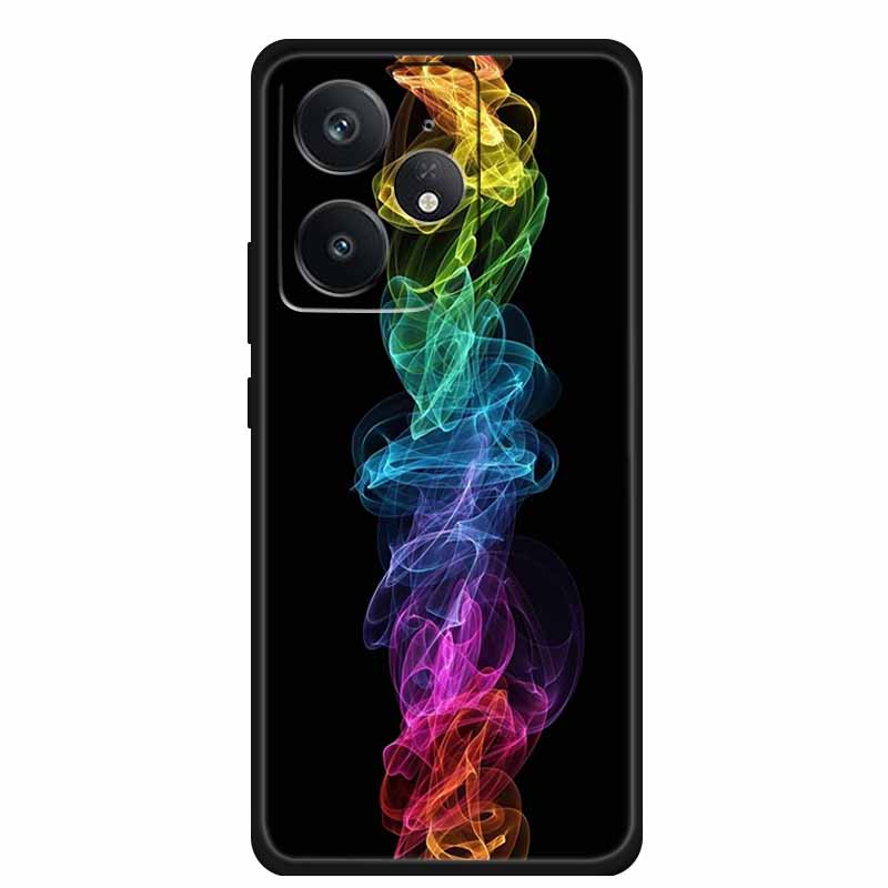 For Realme Neo 7 5G Phone Case Black Silicone Soft Back Cover For Realme Neo7 x Neo 7x Neo7x Neo 7 SE Neo7 SE Case Coque Funda