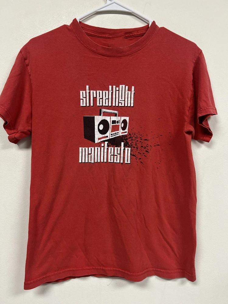 Collection Streetlight Manifesto Boombox Red T Shirt All Size S-5XL Unisex T-Shirt XL