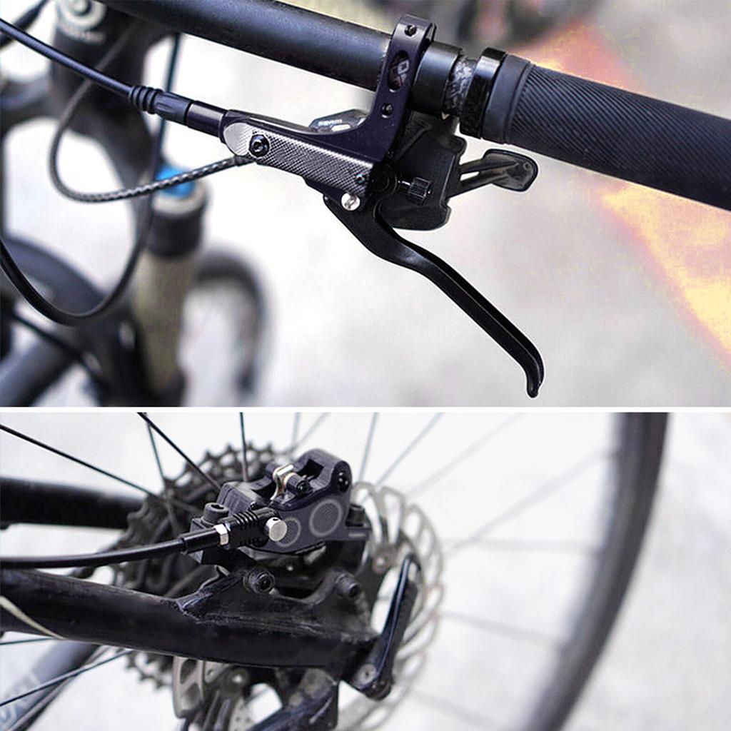 4 Piston  Hydraulic Bike Disc Brake Aluminum Front and Rear Caliper Bicycle Brakes for Road Bike Mountain Bike