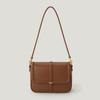 Niche design small square bag, 2024 summer new model, simple and versatile shoulder bag with flap, super popular small crossbody bag
