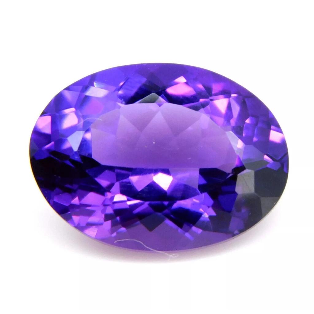 Certified Natural Purple Amethyst Oval Cut 9+ Ct Beautiful Loose Gemstone